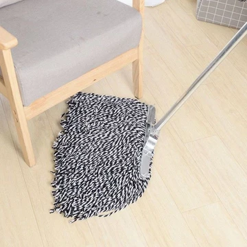Cây lau nhà sợi Cotton thấm hút nước Cây lau nhà phẳng rộng Hàng lớn Cây lau nhà Dải thông thường Cổ điển Nhà máy Bất động sản Trường học Cây lau nhà
