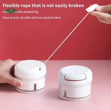 Máy xay tỏi thủ công PfultR Máy xay thịt cầm tay Máy xay thịt đa chức năng Máy xay thịt Máy xay tỏi và rau củ Mini.
