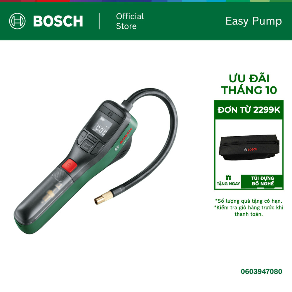 Máy bơm hơi cầm tay đa năng Bosch