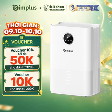 Simplus Máy Hút Ẩm Máy Hút Ẩm 1L Văn Phòng Nhỏ Hộ Gia Đình Hút Ẩm Khô Im Lặng Chống Ẩm Tiết Kiệm Điện CUSH004