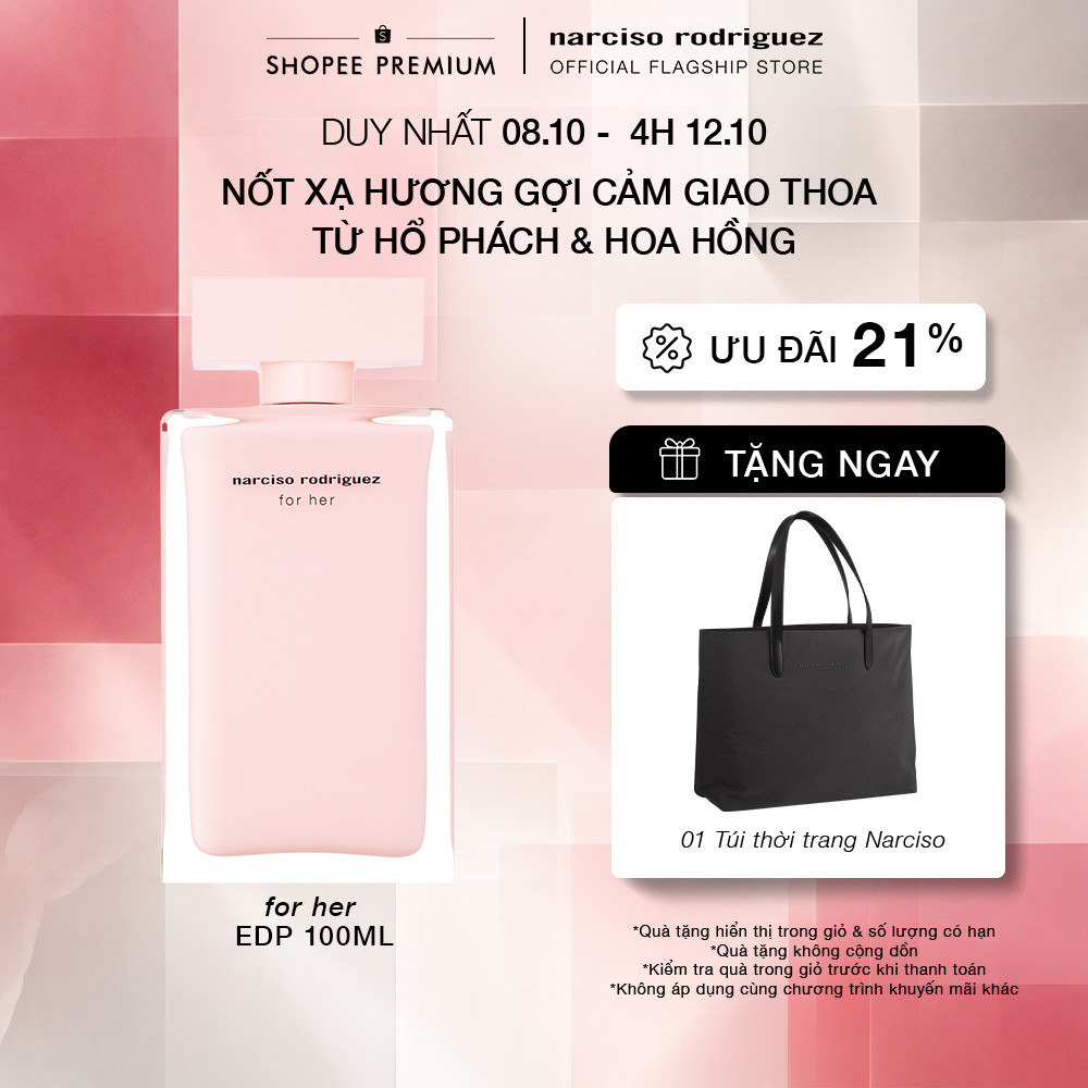 Nước Hoa nữ Narciso Rodriguez For Her Eau De Parfum 100ml