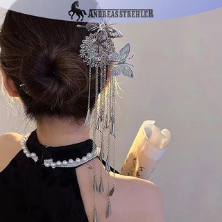 Onetimingfine Phong Cách Cổ Đại sel Bước Lắc Kẹp Tóc Tóc Dính Trung Quốc Hanfu Trang Trí Tóc Mũ Đội Đầu Phụ Kiện Tóc Chân Tóc VN