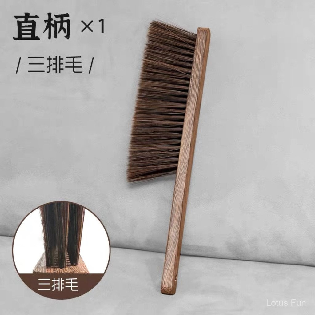 Cánh Gà Gỗ Bàn Chải Mềm Hộ Gia Đình Sofa Giường Quét Bụi Bàn Chải Làm Sạch Dày Tay Cầm Dài Bàn Chải Bụi Bằng Gỗ