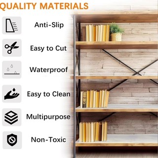 Tấm lót kệ MARBLEM, Thảm ngăn kéo EVA chống dầu, lót bàn chống thấm, chống trượt cho tủ bếp