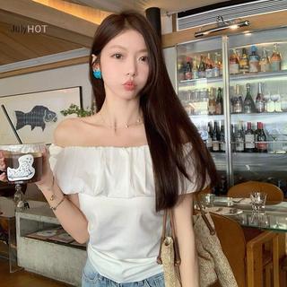 Áo thun trễ vai ngọt ngào, dáng rộng mát mẻ cho mùa hè