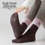 Tất Yoga và Pilates Silicon Grip Cotton, Thoải Mại Thêu Hoa Cho Nữ