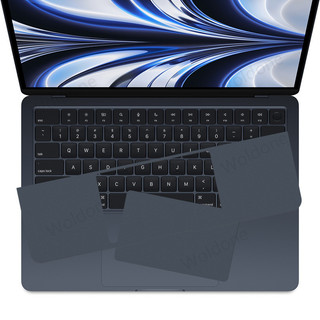 Nhãn dán nửa lòng bàn tay cho macbook pro Air M5 M4 M3 M2 M1 13 / 14 / 15 / 16 inch 3M Nhãn dán cơ thể không dấu vết