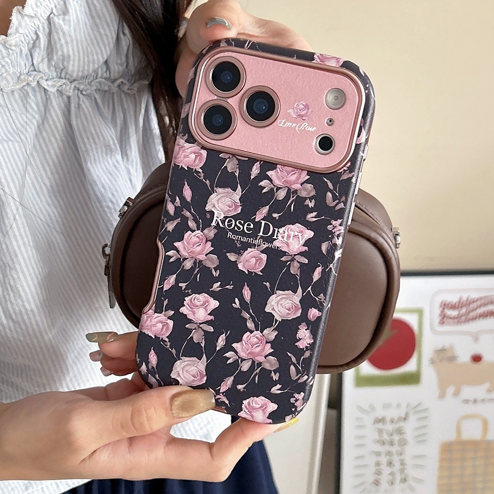 Ốp Điện Thoại Da Mạ Họa Tiết Dunhuang Cho iPhone 17 Pro Max 17 Air 16 15 14 13 Vỏ Bảo Vệ Chống Sốc