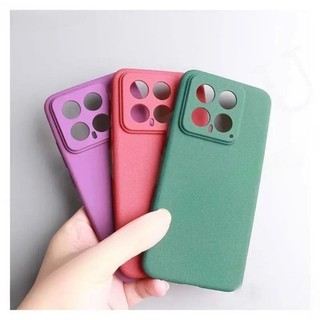 Dành Cho Xiaomi 15T Pro 15 T Sandstone Matte TPU Dành Cho Xiaomi Mi15Tpro 14T 13T Siêu Mỏng Chống Sốc Silicon Ốp Lưng Mềm