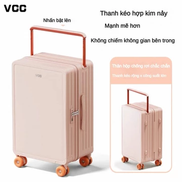 Valy du lịch đẹp thời trang Vali kéo rộng vali du lịch dung lượng lớn 26 inch 28 inch Vali kéo minh tinh