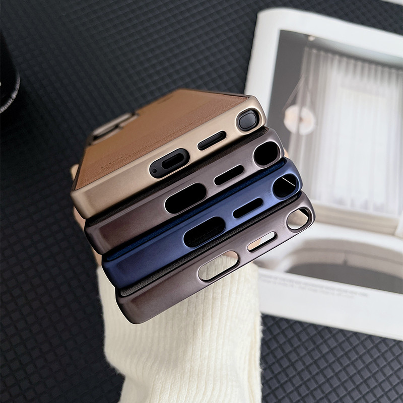 Dành Cho S23 S24 S25 Ultra Plus Ốp điện thoại KIGC Ultimate Perfection Series Matte Leather Back Cover