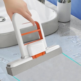 1 / 2 Cây lau nhà xốp thấm hút tự ép - Cây lau nhà cầm tay Mini cầm tay