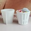 Treeling Silicone Giỏ Dệt Khuôn Cho Giá Đỡ Chậu Cây Trang Sức Thiết Kế Thủ Công