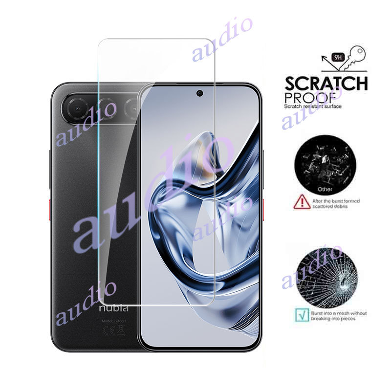 Kính cường lực 3 miếng bảo vệ màn hình cho ZTE Nubia Air 5G 2025, trong suốt, mỏng