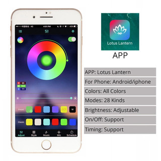 Bộ điều khiển dải đèn LED Bluetooth 220V RGB để điều khiển dải đèn LED RGB 5050