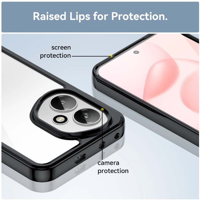 Dành Cho Honor 400 Clear Case Honor 400 Cover Coque Funda Cứng Mờ Cạnh Mềm Chống Sốc Điện Thoại Ốp Lưng Honor 400
