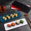 Đĩa Sushi GILL, Đĩa Nhà Hàng Hạt Đá Hình Chữ Nhật, Thiết Kế Phẳng Sáng Tạo Nhiều Màu Kích Thước Dài Đĩa Hình Chữ Nhật Món Tráng Miệng Phục Vụ