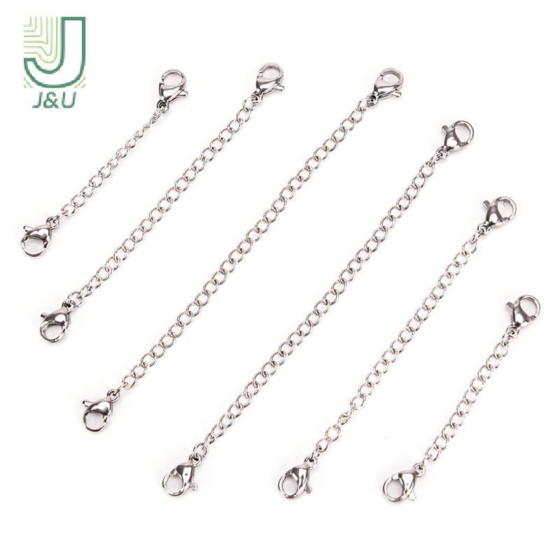 J & U Nối Dài Dây Xích Mở Rộng Đuôi Vòng Cổ Vòng Tay Bông Tai Trang Sức Làm Mới