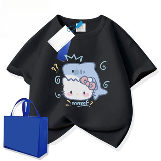 Áo Hello Kitty cho bé gái Kudo form vừa, chất vải cotton thoáng mát, co dãn và thấm mồ hôi