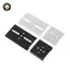 {TB & Bag} 25MM 35MM 45MM Kim Loại DIN Rail Kẹp Cố Định Kẹp Rơle Gắn Bule Cố Định Đơn Giản Ra Có Lỗ Gắn.