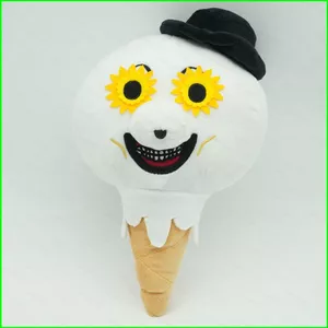 PS1 Art the Clown Plushie Weird Ice Cream Cone Plushie Búp bê sang trọng có mũ đen SP1