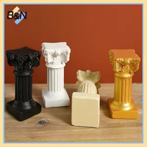 B & N Trụ cột La Mã Tượng cột Hy Lạp Bệ Candlesti Đứng Tượng điêu khắc Nhà trong nhà Phòng ăn Trang trí phong cảnh sân vườn.