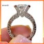 Một thế giới| Phụ nữ Đính Đá Cubic Zirconia Đính Đá dát Cưới Nhẫn Đính Hôn Trang Sức