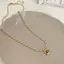 Vintage Da Nâu Đá Mặt Dây Chuyền Nelace Staing Choker Tính Khí Xương Đòn Dây Xích Dành Cho Nữ Cô Gái Thu Đông Nelace VN