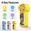 Quạt cầm tay Mini thực tế Quạt làm mát di động có quạt USB nhỏ gọn cho văn phòng du lịch đi bộ ngoài trời mua