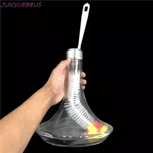 Bàn chải bình xăng JUNYUE88US, có thể gập lại với bàn chải chai rượu có tay cầm dài, dụng cụ làm sạch bàn chải làm sạch chai nhựa bền tiện lợi Giặt cổ hẹp