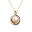 Thời Trang Retro Nhẫn Ngọc Trai Vòng Cổ Phụ Kiện Tính Khí Đơn Giản Cao Cấp Đồng Tinh Tế Micro-Ind Zircon Phụ Kiện