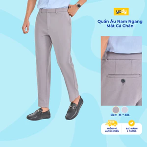 Quần âu nam YODY Siêu Co Giãn Smart & Cool thoáng mát TRA - QAM7019
