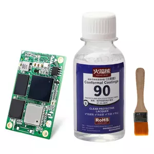 Chất bịt kín điện tử cho bảng mạch Máy bịt kín cách nhiệt 100ML Keo dán sửa chữa bảng mạch chống nước chống ẩm bằng cọ jiwvn