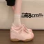 9cm Bên Trong Chiều Cao Tăng Đạo Đức Giày Tập Nữ 2026 Phong Cách Mới Mùa Xuân Nhỏ Thời Trang Thường Ngày WR1A