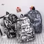JULYHOT Thời Trang Mới Graffiti Thư Cặp Đôi Túi Đi Học Giải Trí Du Lịch Đa Chức Năng Bapa Massivedeals