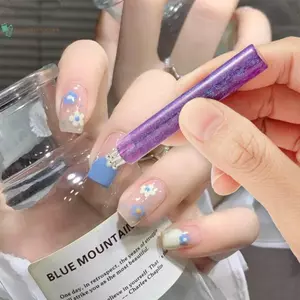 BeautifulHomeA Nail Art Design Đầu Tranh Khắc Chấm Bi Bút Lông Inox Tay Cầm Bầu Trời Đầy Sao Móng Tay Nghệ Thuật Chấm Dụng Cụ Người Hâm Mộ Móng Tay VN