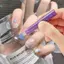 BeautifulHomeA Nail Art Design Đầu Tranh Khắc Chấm Bi Bút Lông Inox Tay Cầm Bầu Trời Đầy Sao Móng Tay Nghệ Thuật Chấm Dụng Cụ Người Hâm Mộ Móng Tay VN