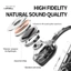 < CarFashion > Tai nghe không dây Giảm tiếng ồn có độ trung thực cao IPX5 Chống nước tương thích Bluetooth50 Tai nghe thể thao dẫn truyền xương cho