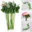 PWSSEND 10 Chiếc Hoa Dính Thanh, Trang Trí Nhà 33cm Thân Hoa Giả, Phụ Kiện Làm Vườn Thủ Công Nhựa DIY Hoa Hồng Hoa Đầu Trang Trí