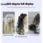 KUZHEN Gothic Veil Rose Mini Top Hat Hoặc Mũ thời trang thanh lịch màu trắng để mặc hàng ngày Halloween Lễ tạ ơn Quà tặng HOT