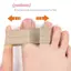 1 Dụng cụ chăm sóc bàn chân Dụng cụ tách ngón chân bằng silicon Bunion Hallux Valgus Corrector Máy duỗi ngón tay cái