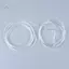 Ống tai trong suốt PVC Ống trợ thính Ống nhựa PVC cho tai nghe DIY IEM Earmold Phụ kiện máy trợ thính phía sau tai mới