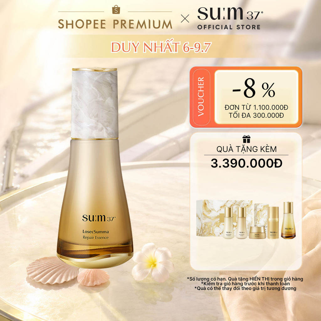 [SU:M37 OFFICIAL] Tinh chất chống lão hóa su:m37 LosecSumma Repair Essence 60ml