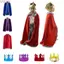 WEETW Halloween King Cape, Áo Khoác Trang Phục Halloween Ngộ nghĩnh Đạo Cụ Cosplay, Tiệc Cosplay Thời Trang Hoàng Tử Thực Tế Thái Trẻ Em