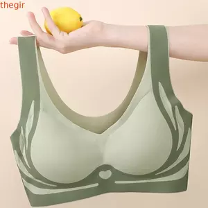 Áo ngực chữ V sâu không dây THEGIRL8B, Áo lót liền mạch phù hợp cho nữ, Đồ lót đẩy cốc lớn có thể điều chỉnh mềm mại chạy bộ
