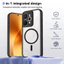 Ốp lưng Realme 15 Pro Vỏ từ tính trong suốt mờ cho vỏ điện thoại Realme 15 5G
