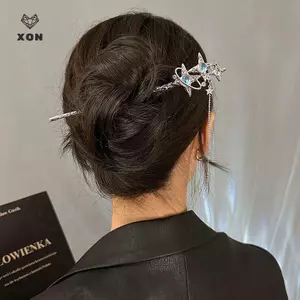 Kẹp tóc phong cách Trung Quốc cổ điển dành cho nữ Cô gái Kẹp tóc tinh tế Phụ kiện tóc đa năng Quà tặng [Mina]