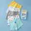 Đồ lót trẻ em loại A, Chất liệu Cotton nguyên chất, Phong cách Boxer, Mềm mại thoải mái.