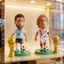 2026 World Cup Bóng Đá Ngôi Sao Búp Bê Cúp Bộ C Ronaldo Messi Neymar Mbappe Hình Trang Trí Bàn Cho Quạt Bóng Đá