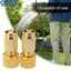 <cosyh>Connector 6.2x2.2x2.5cm Aluminum Alloy Garden Hose Repair Irrigation Systems